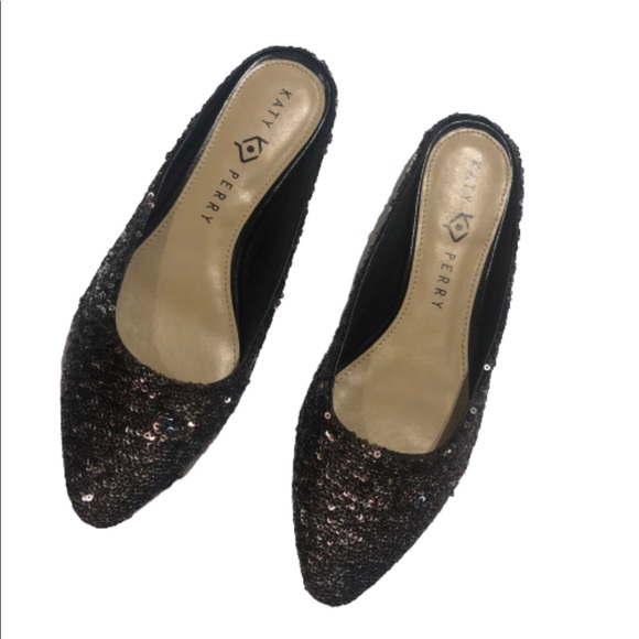 Katy Perry Collections Shoes - Katy perry slip on flats metallic sequins size 7